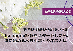 葬儀社様向け無料資料ダウンロードを追加「”続”弔電からも売上が発生するって本当？葬儀業界のDX化“葬テック”とは？人手不足を補うための改善方法」